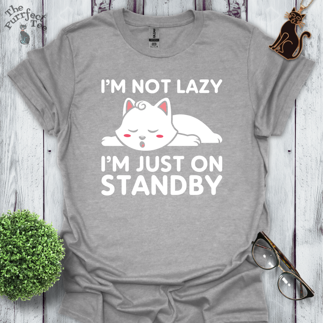I'm not lazy I'm just on standby