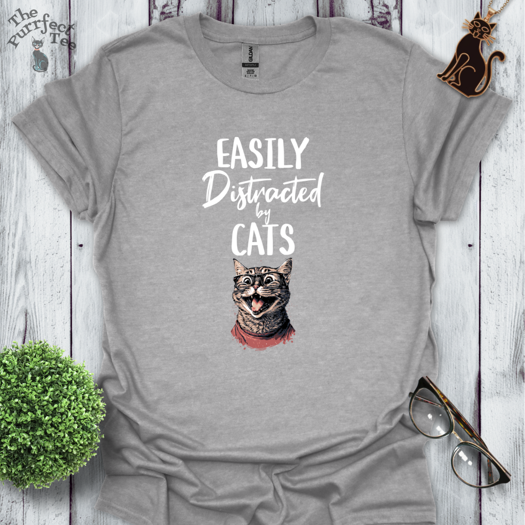 Easily distracted by cats - nerdy