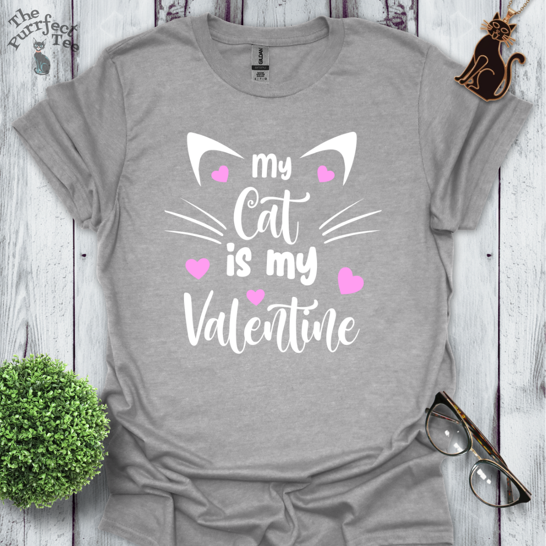 My cat is my valentine