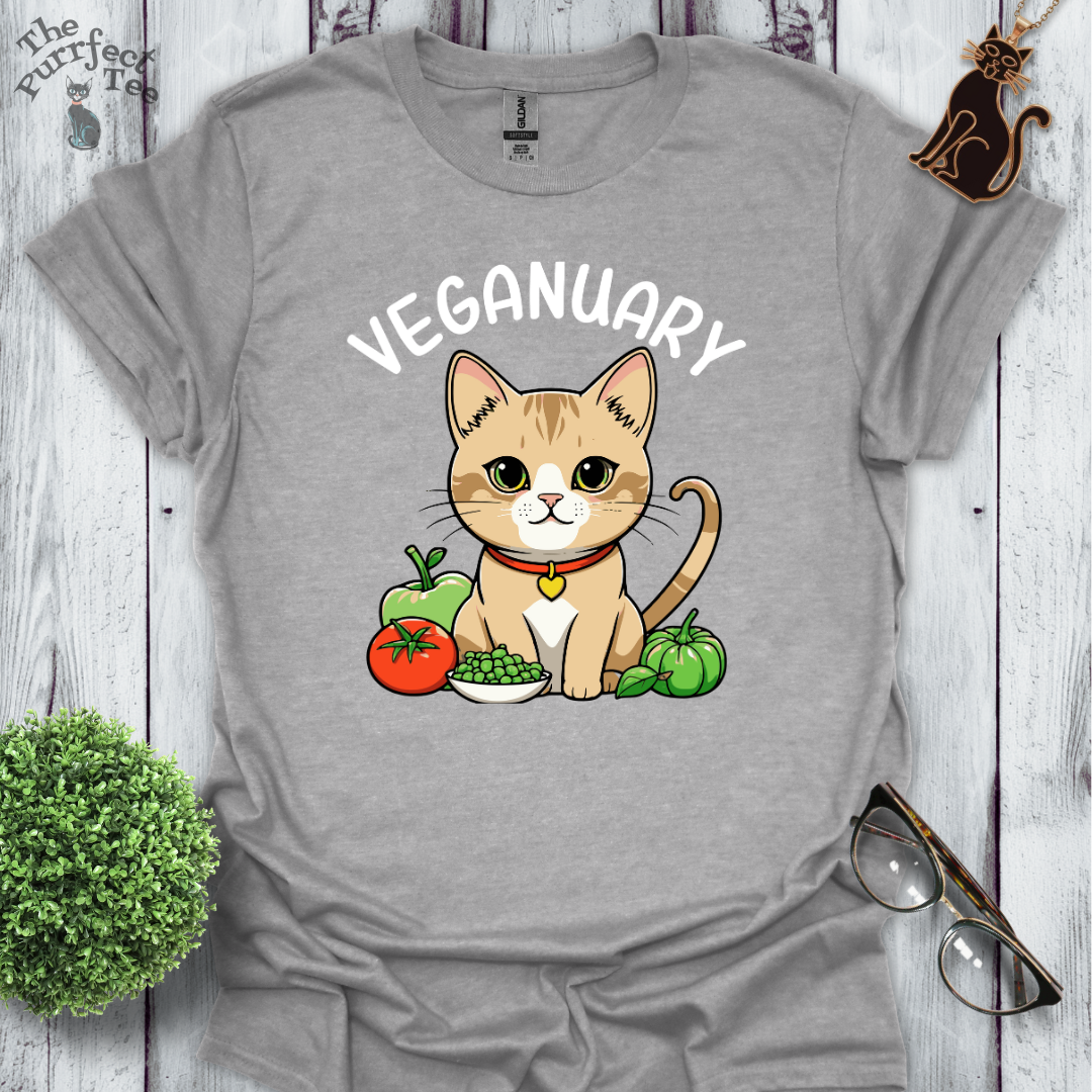 Veganuary sandy cat
