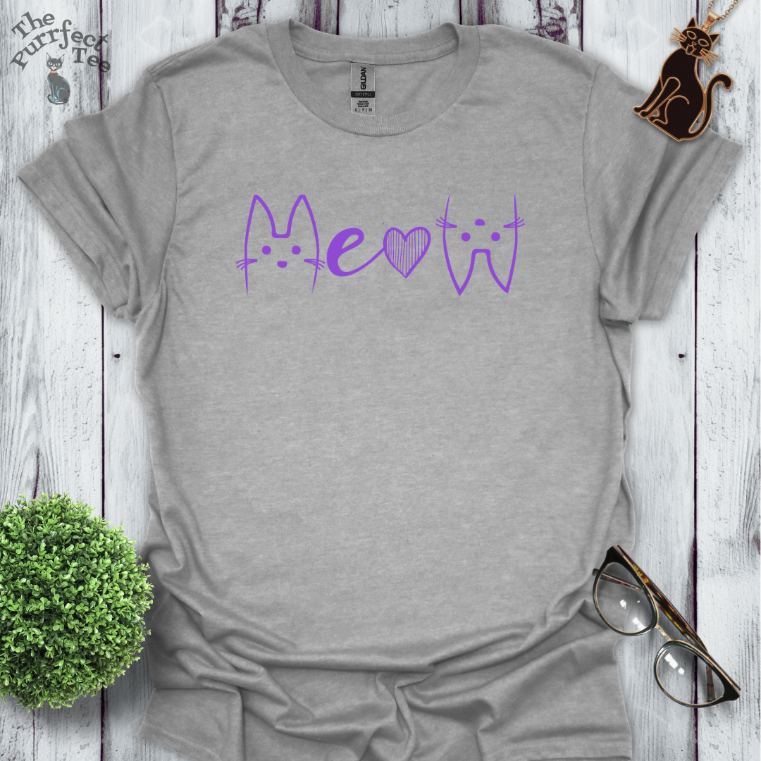 Meow purple
