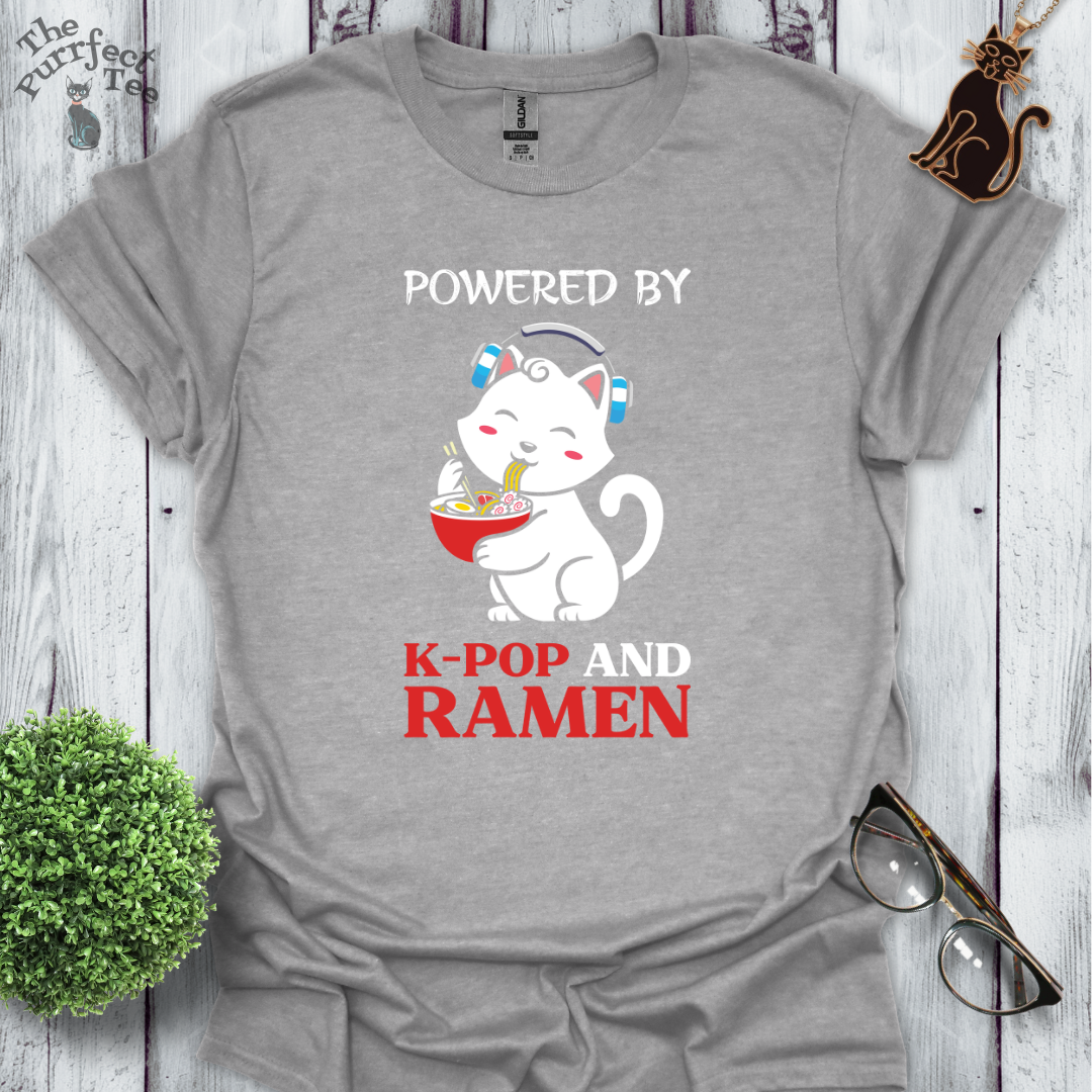 Powered by k pop and ramen