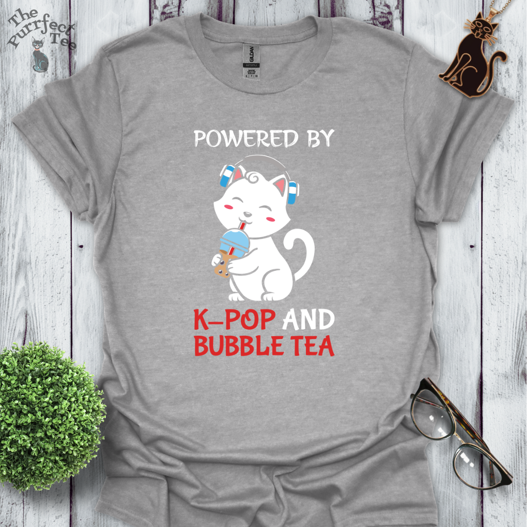 Powered by k pop and bubble tea