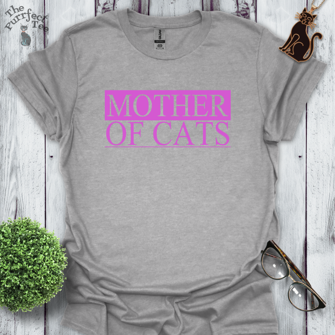 Mother of cats pink