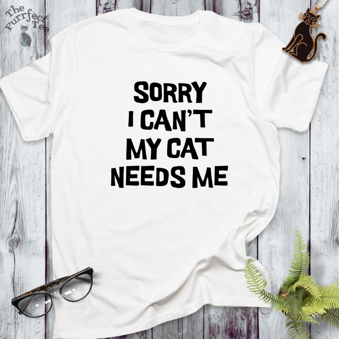 Sorry I can't my cat needs me
