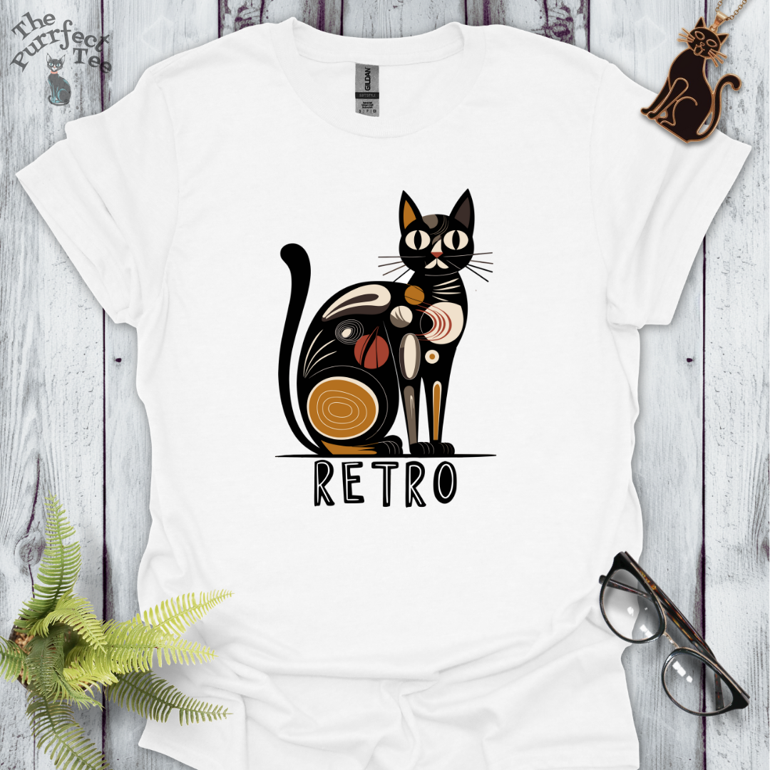 Retro cat terracotta