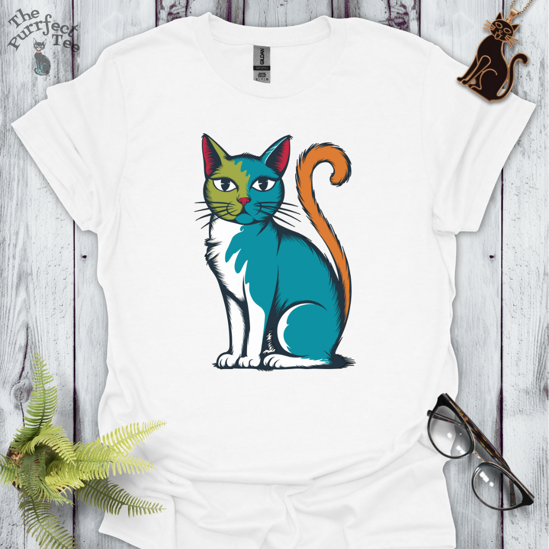 Fauve cat blue