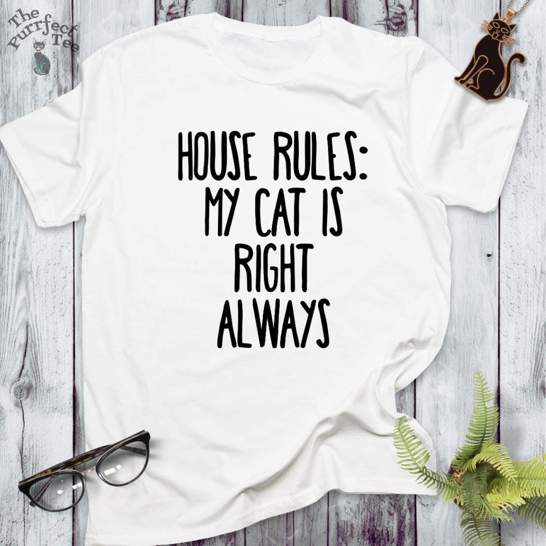 House rules my cat is right always