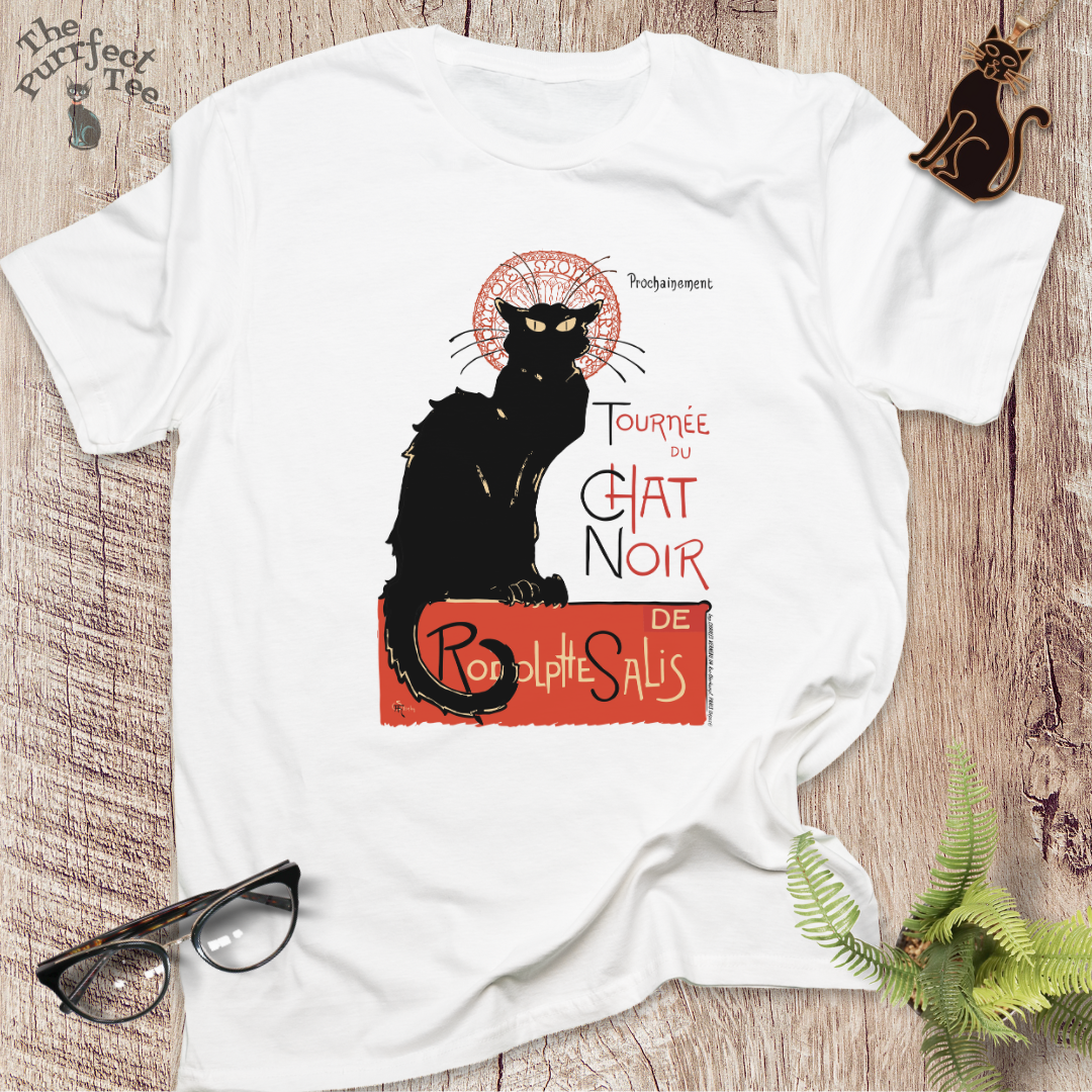 Chat noir cat t-shirt