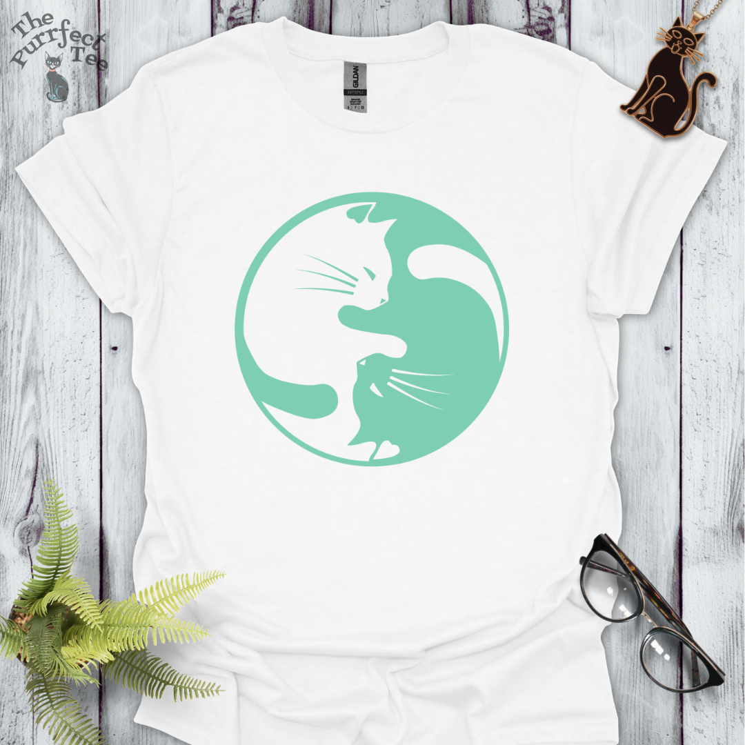 Cat yin yang mint
