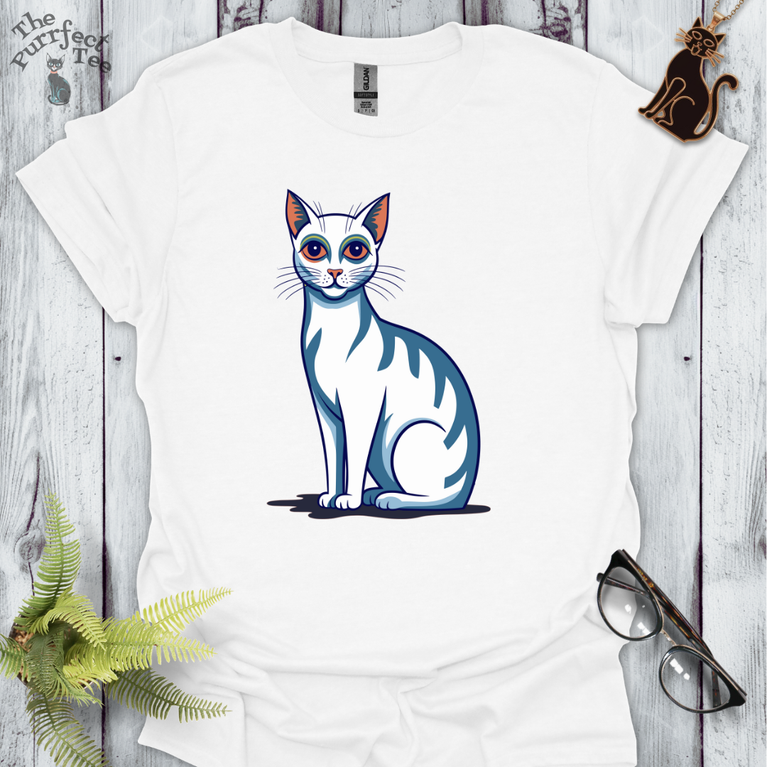 Fauve cat white