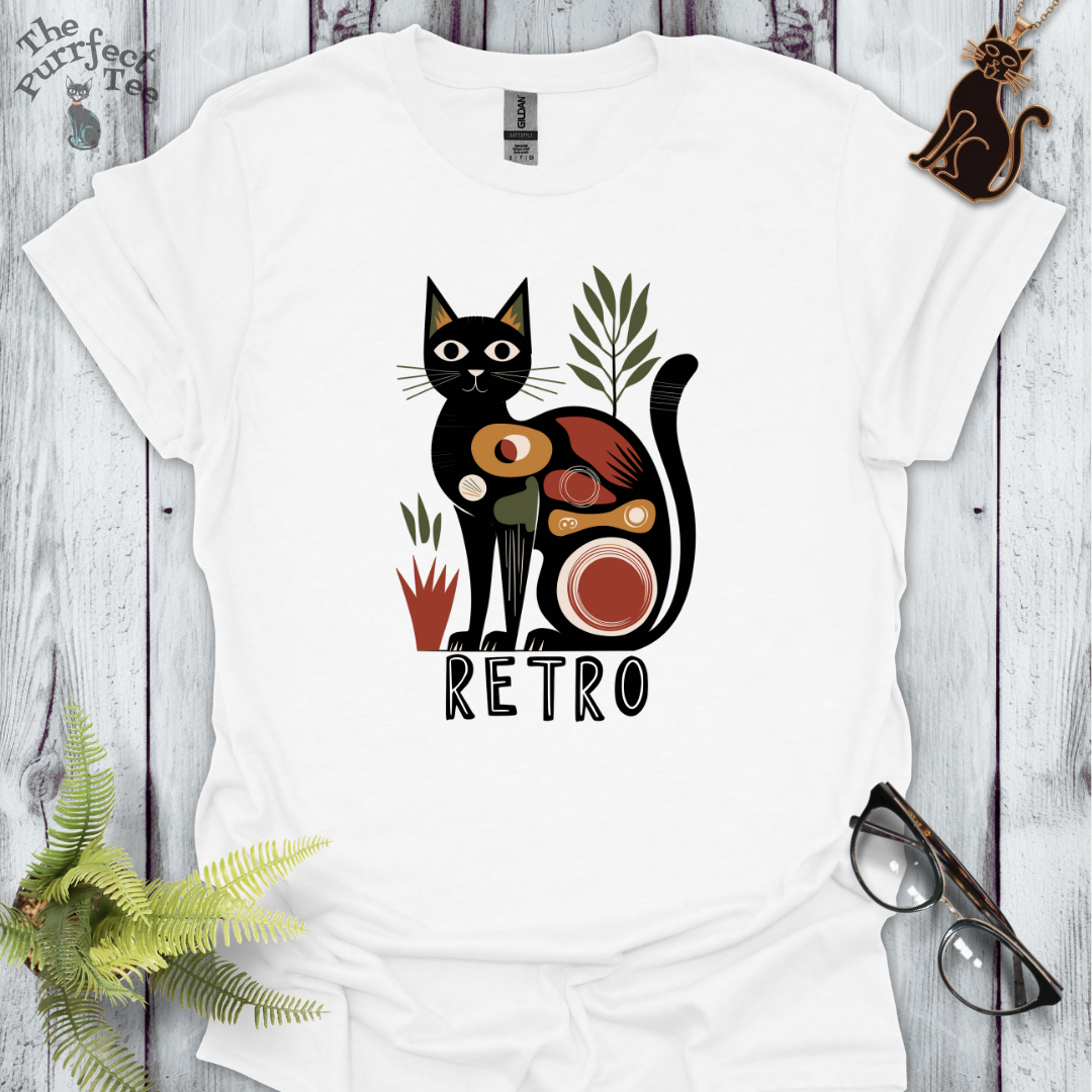 Retro cat leaf