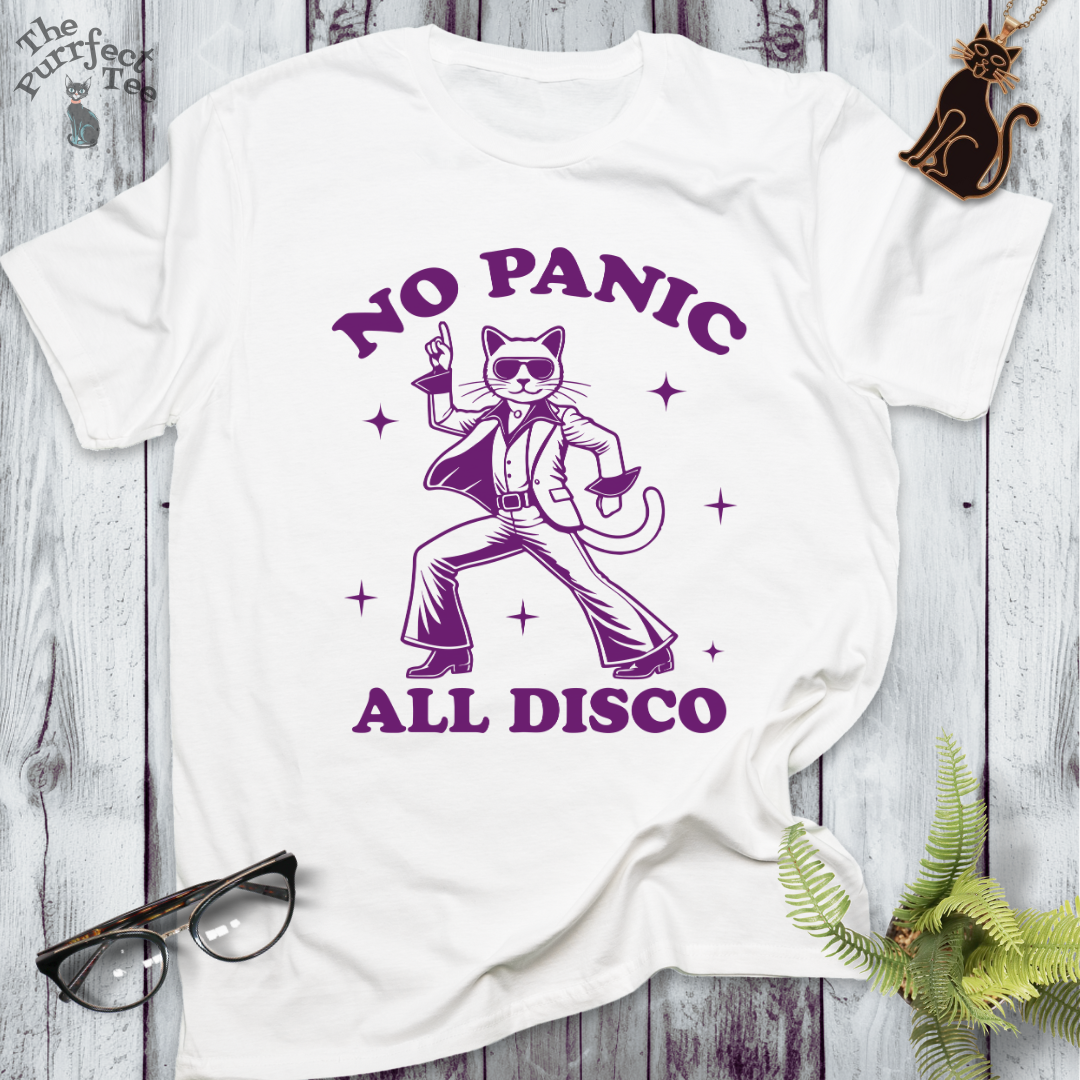 No panic all disco cat t-shirt