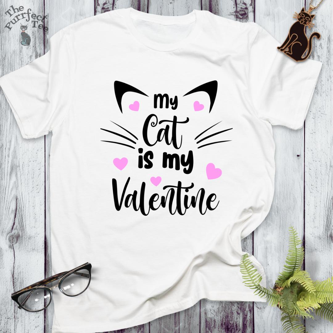 My cat is my valentine
