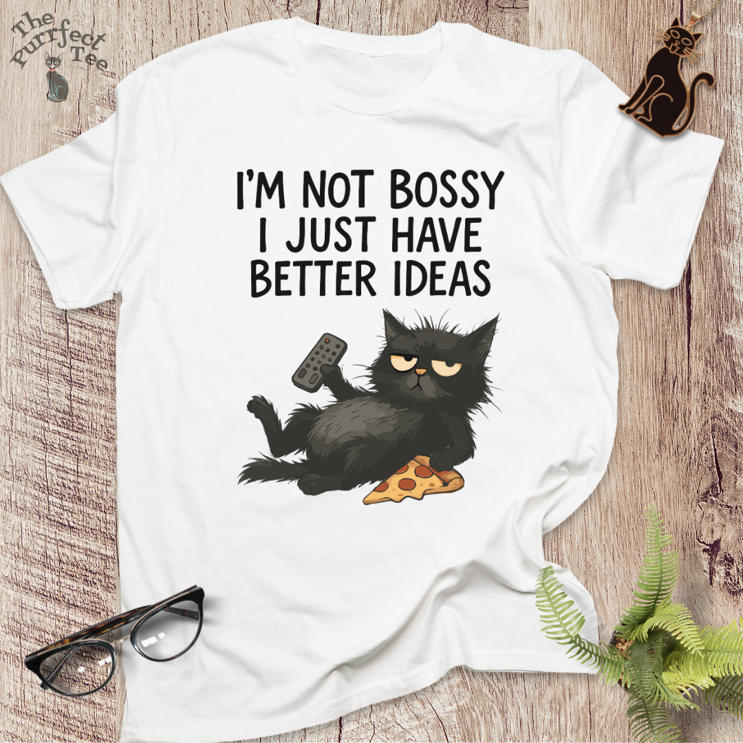 I'm not bossy cat t-shirt