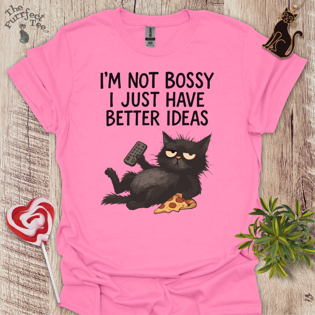 I'm not bossy cat t-shirt