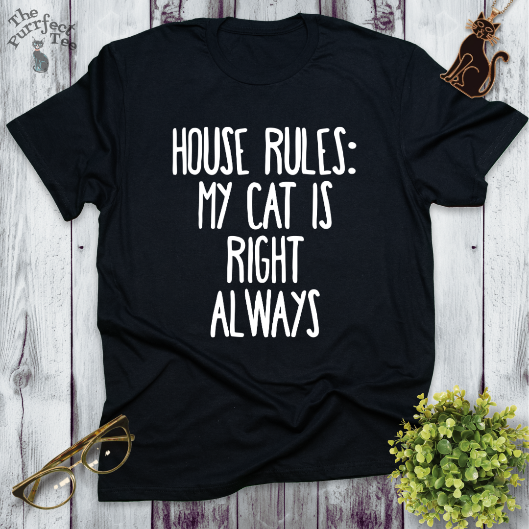 House rules my cat is right always