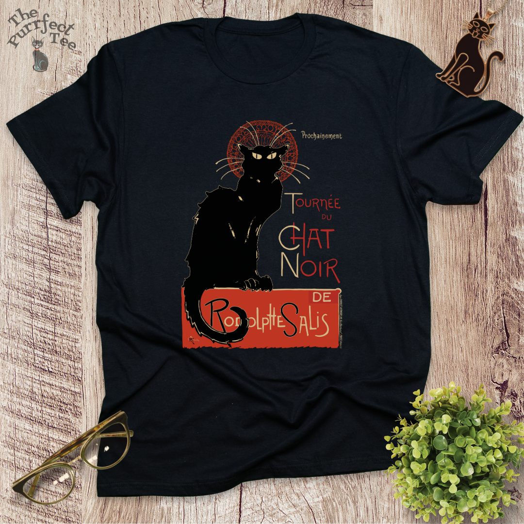 Chat noir cat t-shirt