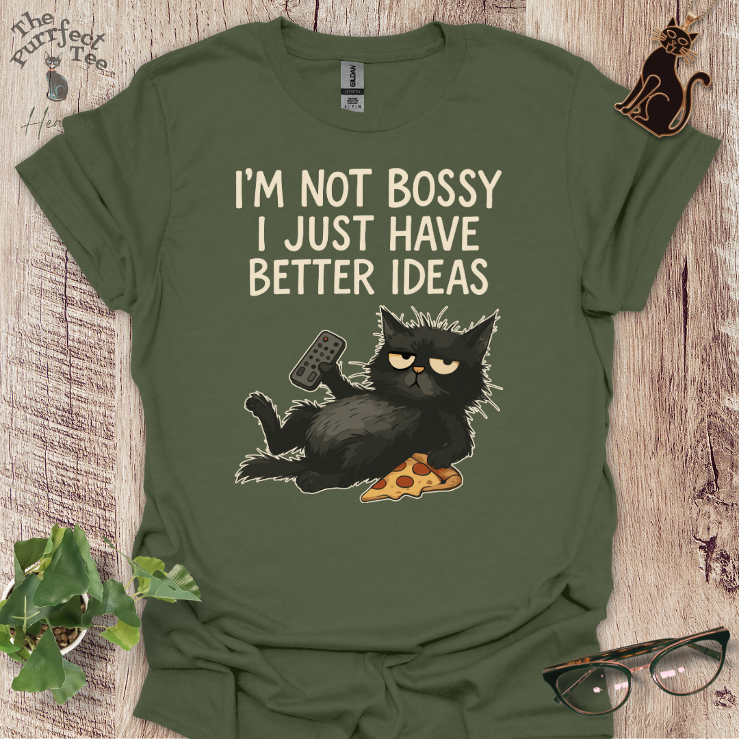 I'm not bossy cat t-shirt