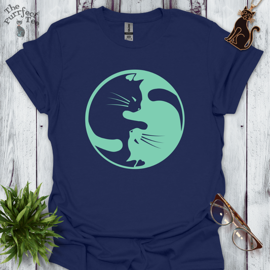 Cat yin yang mint