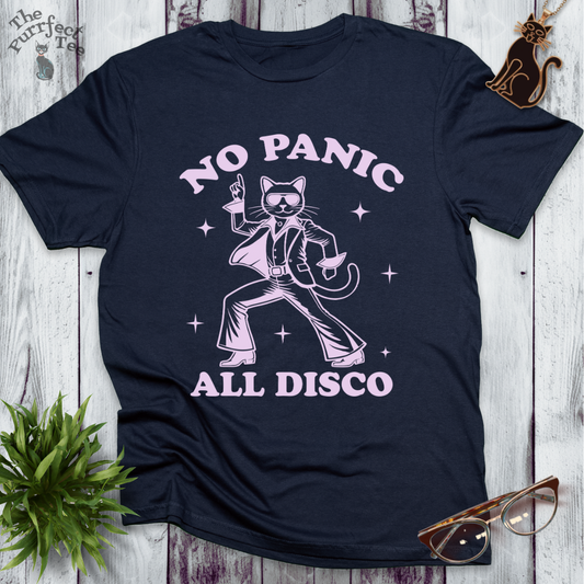 No panic all disco cat t-shirt