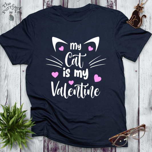 My cat is my valentine