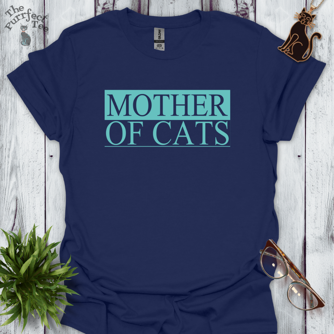 Mother of cats blue