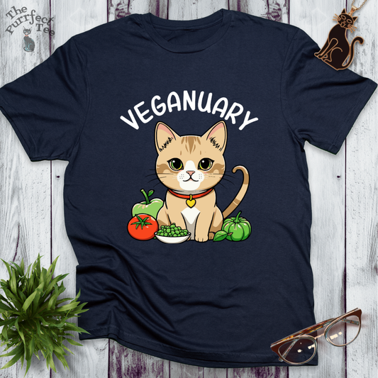 Veganuary sandy cat
