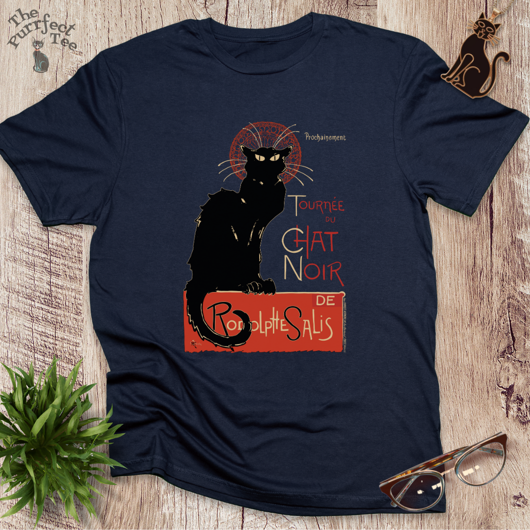 Chat noir cat t-shirt