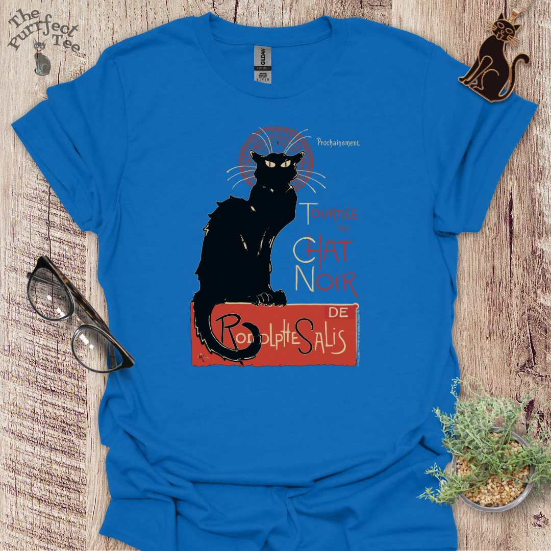 Chat noir cat t-shirt