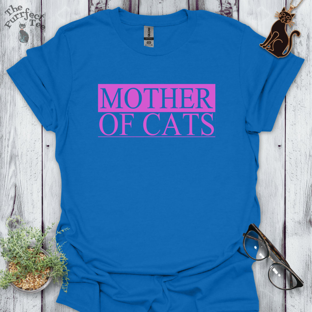 Mother of cats pink