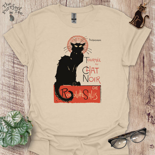 Chat noir cat t-shirt