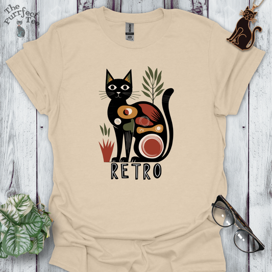 Retro cat leaf