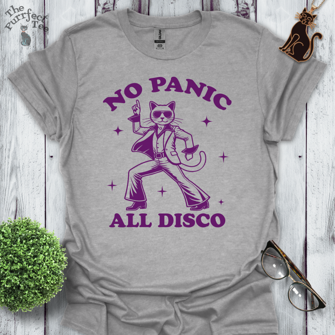 No panic all disco cat t-shirt