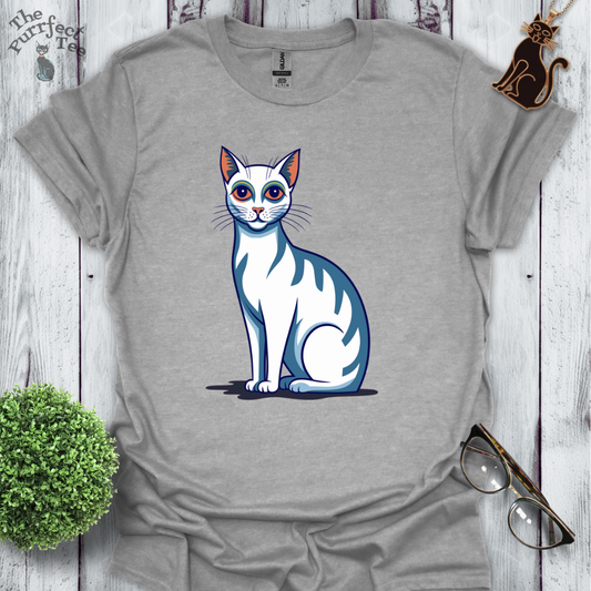 Fauve cat white